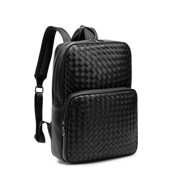 

Luxury bags Design Female Backpacks Women Korean Fashion Men Backpack Large Capacity High Quality PU Travel Bag, Black