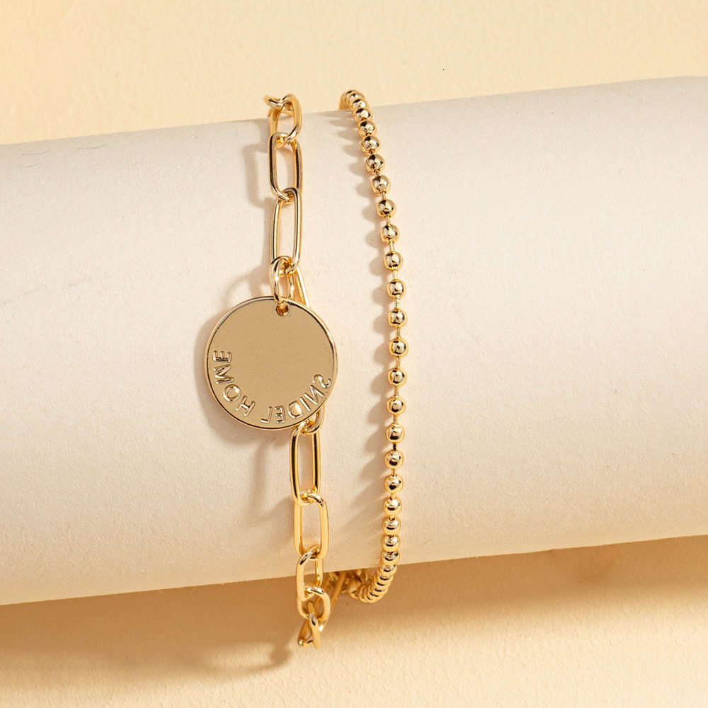 

Hand catenary double-layer pearl temperament cool style personalized Bracelet fresh Qingdao jewelry from Japan and South Korea, Black