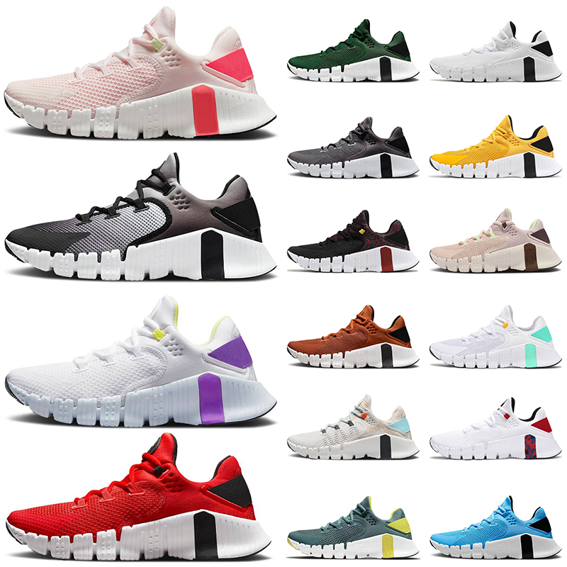 

running shoes cheaper free metcon 4 men women pure violet chile red desert orange game royal black green platinum tint coap pearl white sail mens sneakers trainers, A13 white black grey 36-45