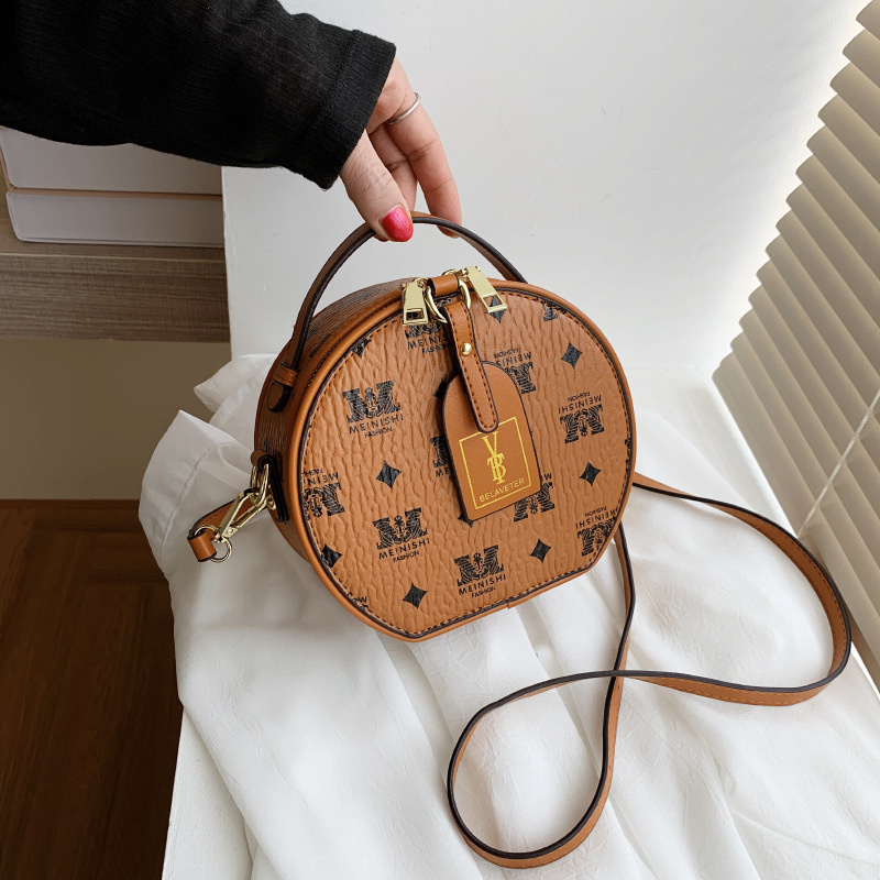 

High Quality handbags crossbody bag women Shoulder Bags totebag wholesale fashion bag Pochette classic Metis Round hamburger Messenger handbag wallet, Brown