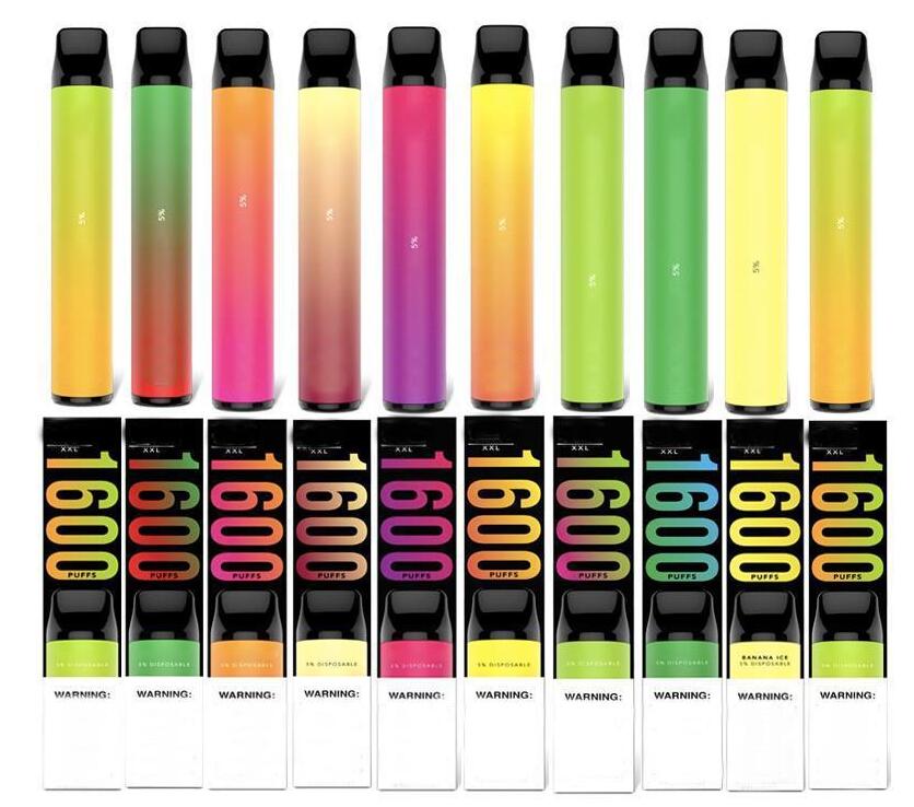 

PUFF XXL Vape Pen 1600+ Puffs Disposable Vape starter Kit Pre-filled 4ml Pod Smoking