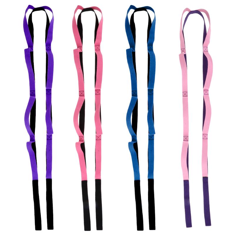 

Yoga Stretch Belt Pull Strap Pilates Fitness Dance Ballet Indoor Flexibility Body Shape Equipment Resistance Bands