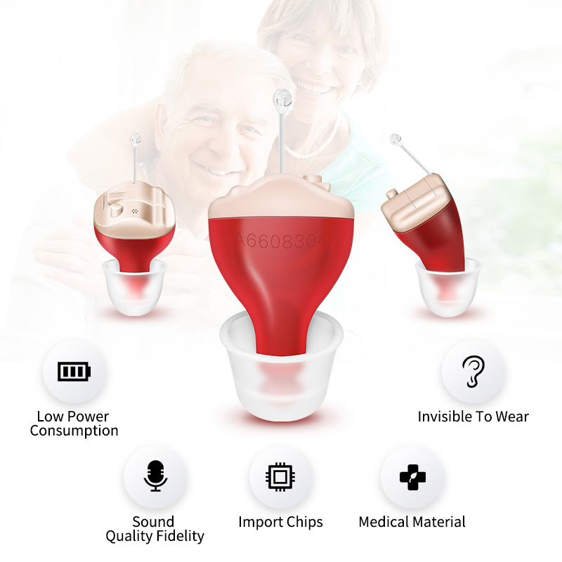 ITC Wireless Hearing Amplifier Aid Mini Invisible Left&Right Ear Sound Headphones For Elderly Seniors Hearing Loss Digital AidsScouts-image-734813146
