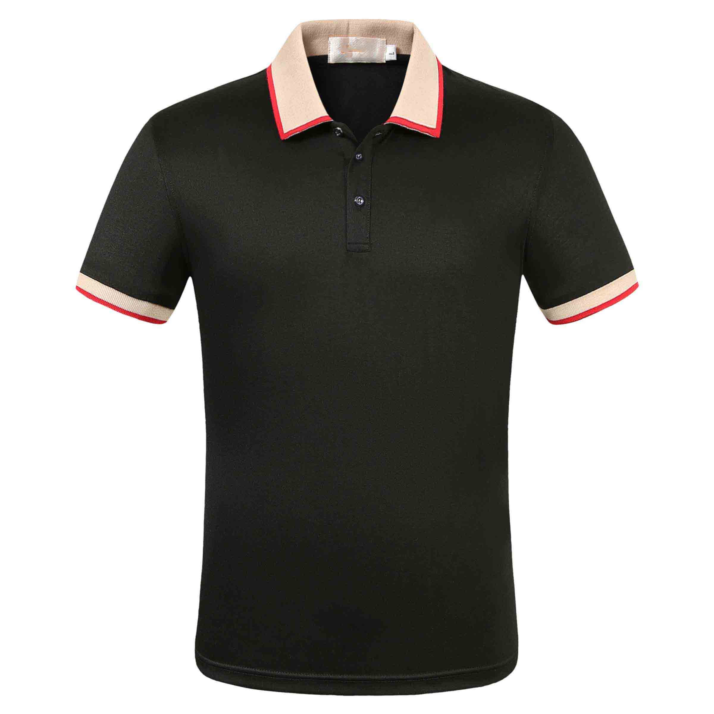 

2021 autumn and winter new high-quality men's fashion short-sleeved Polo shirt casual men's Polo shirt Long sleeves size M