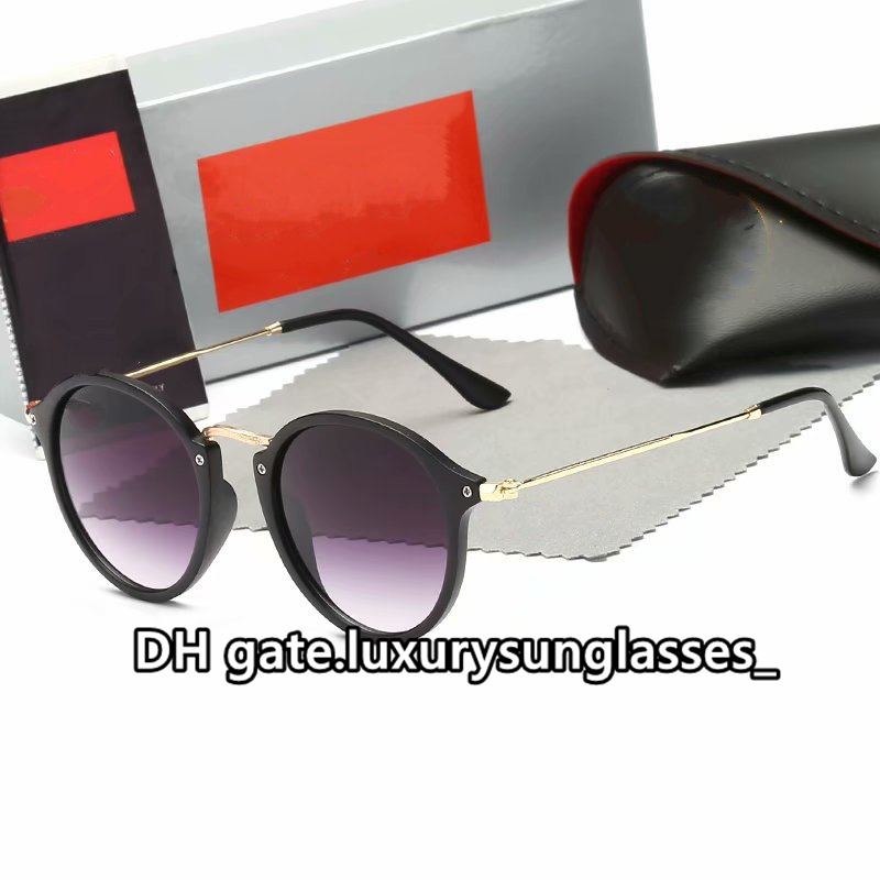 

men sunglasses designer Luxury 2021 Metal full Frame 2447 womens Classic Vintage Aviator Pilot Cycling Driving Wayfarers Fashion eyewear des, White;black