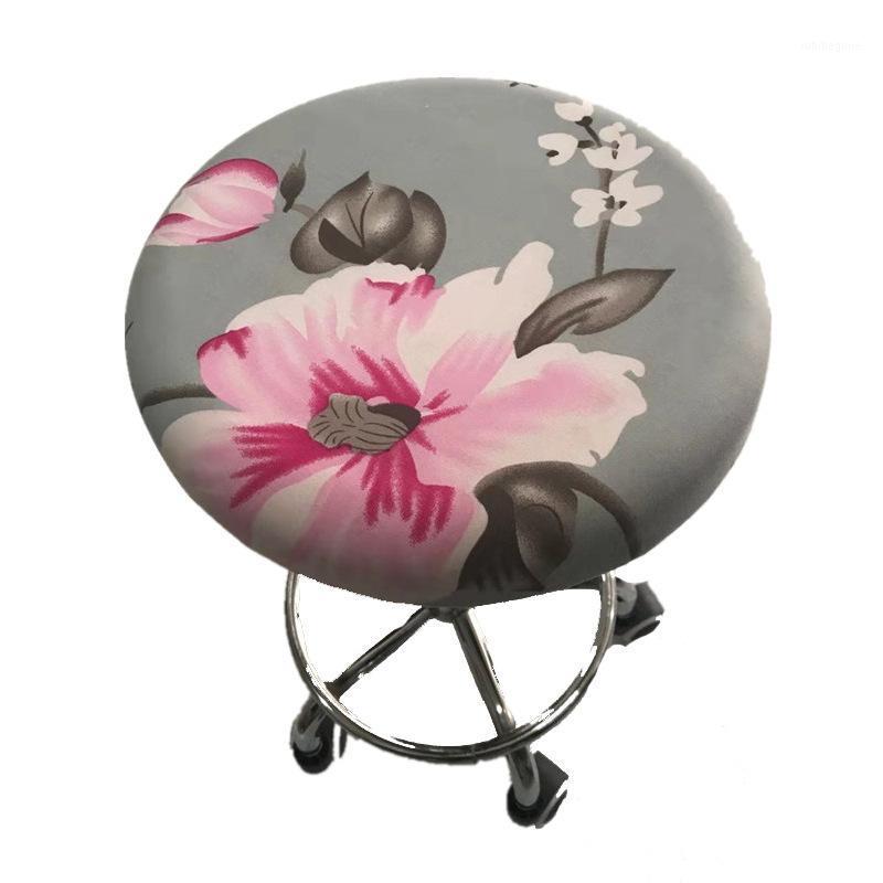 

Sale Round Chair Cover Flower Design Stretch Multicolor Mix High Quality Covers Dining Room Home Decor