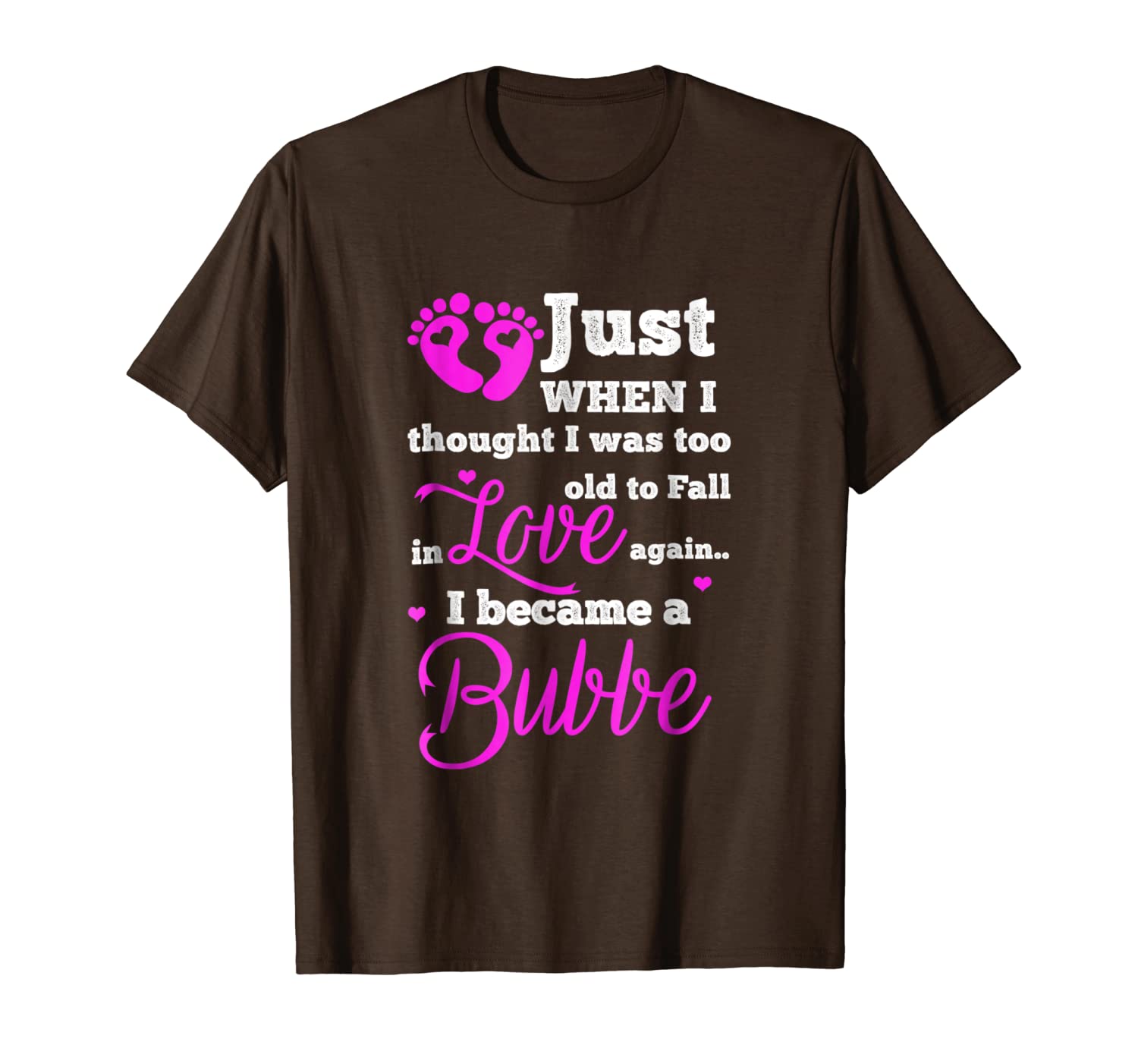 

a bubbe's love first time jewish grandmother t-shirt, White;black