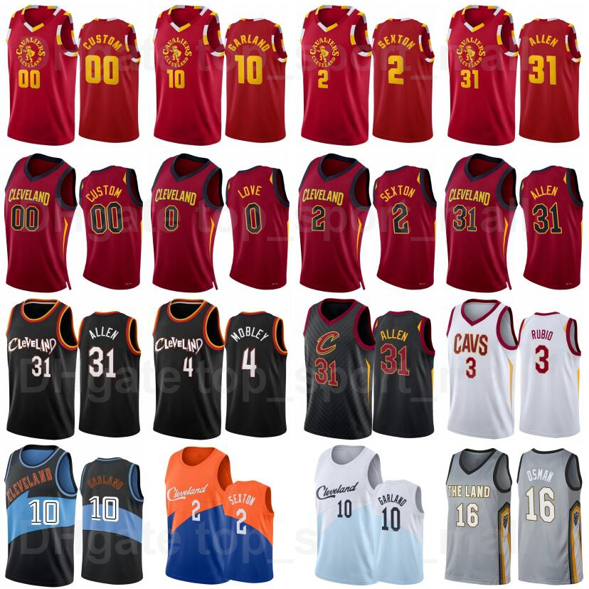 

Screen Print 75th Anniversary Basketball Evan Mobley Jersey 4 Ricky Rubio 3 Collin Sexton 2 Darius Garland 10 Cedi Osman 16 Jarrett Allen 31 Lauri Markkanen 24, 75th orange