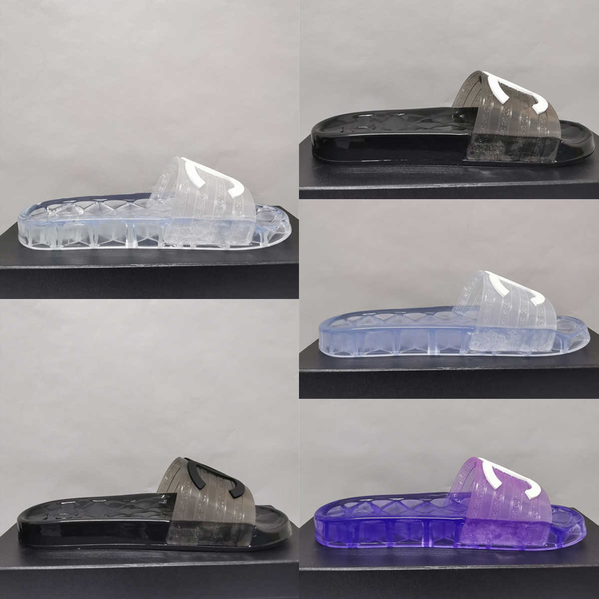 

2021 Women Sandals Slippers slide Embroidery Designers Slides Sandal Floral Brocade Flip Flops Striped Beach Leather Rubber Flower Slipper