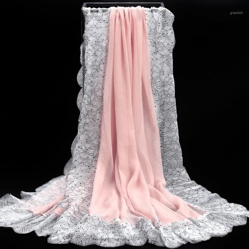 

Scarves Women 100% Pure Silk Scarf 2021 Shawl And Wraps For Ladies Solid Hangzhou Wrap Natural Real, Blue;gray