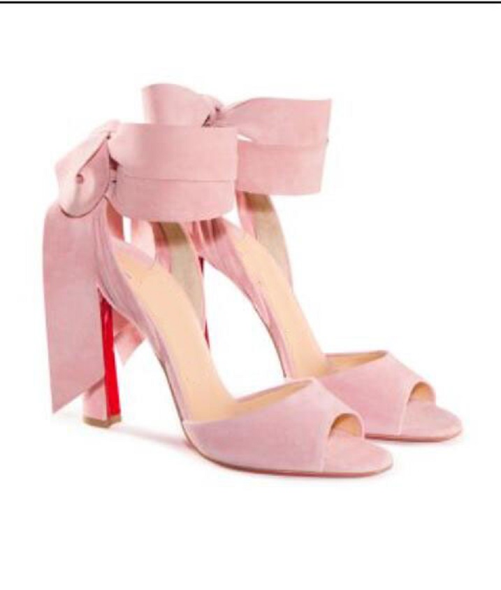 

Italy Handmade dress shoes Women Sandal Red Bottom Sandals Du-desert Elegant Lady Red-soles High Heels Anke-strap Summer Sandalias Wedding EU35-43