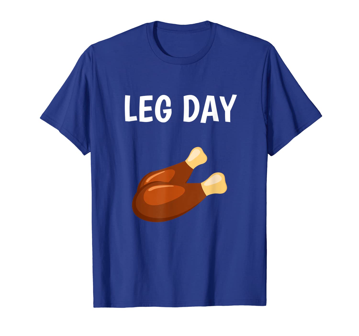 

leg day - funny thanksgiving workout gym pun t-shirt, White;black