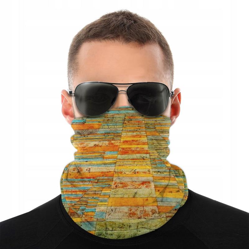 

Scarves Klee Highways Byways Neck Face Mask Unisex Halloween Tube Scarf Bandanas Windproof Headwear Outdoor Climbing