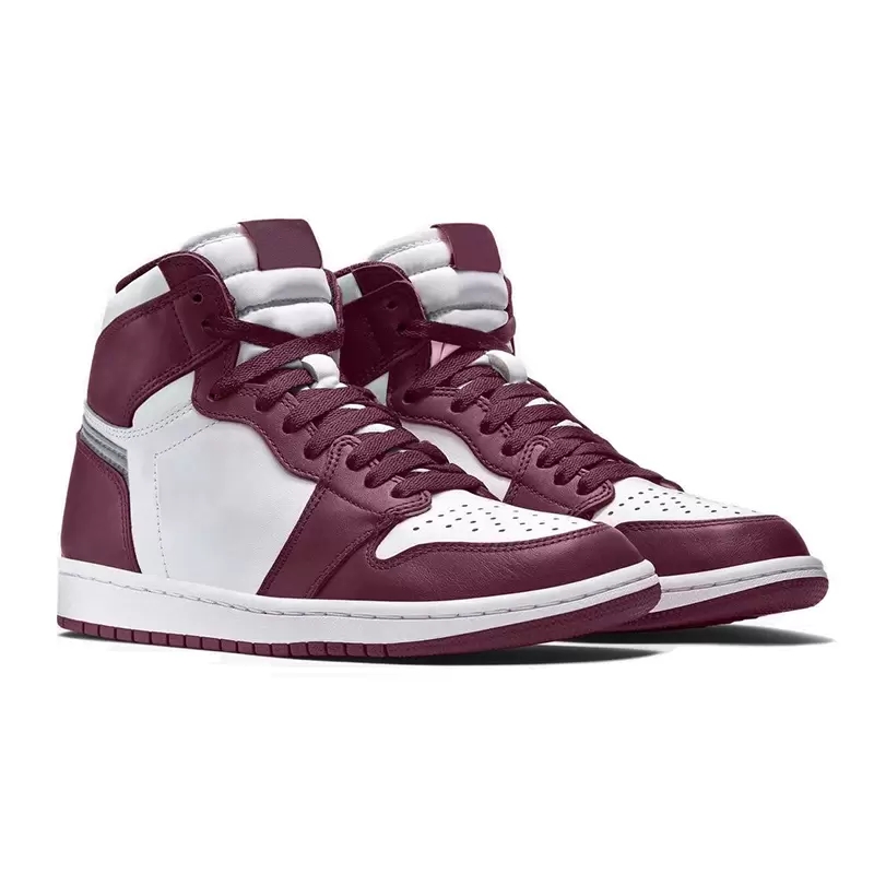 

Mens 1 high OG basketball shoes 1s Bordeaux University Blue dark mocha bred shadow UNC twist seafoam men women Sneakers trainers