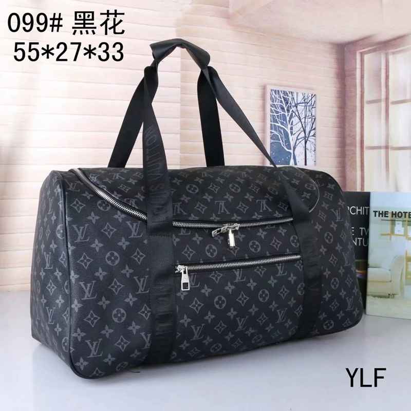 

LVLOUISVITTON bagVUTTON travel bags, retro handbags, high-quality leather large-capacity suitcase handbags, Brown 1