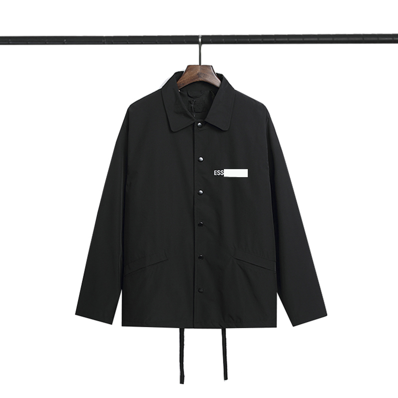

Fashion Men' Jackets Casual Letter Print Windbreak Long Sleeve Light Jacket Sport Breathable Pocket Coats Couple Sweatshirts, Black