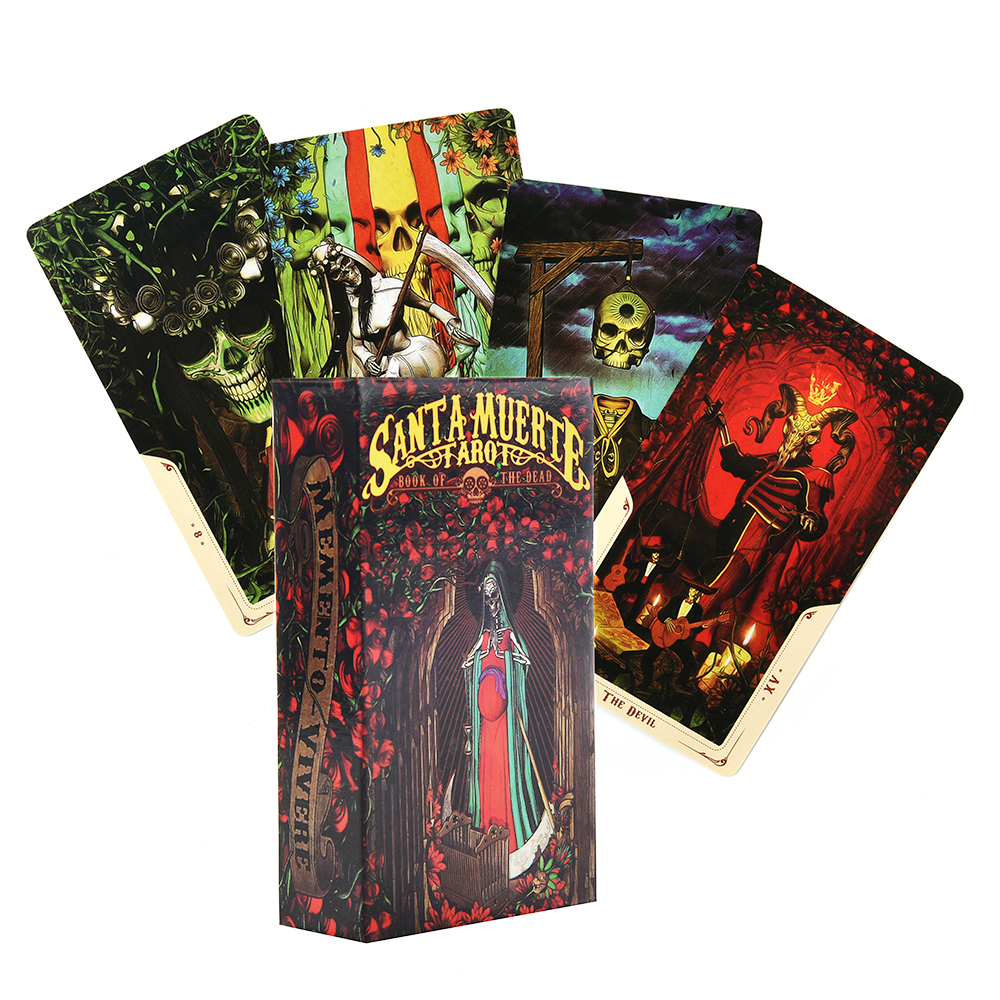 

Santa Muerte Tarot Deck Book of the Dead Cards Deck Tarot Oracle Cards Game