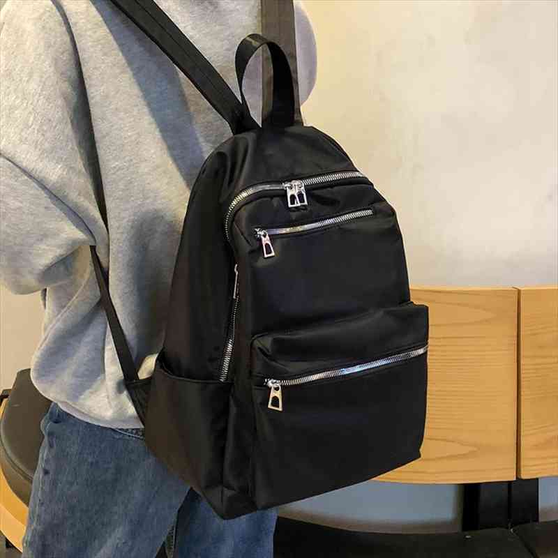 

women backpack for teenage girls fashion nylon school bag female backbag casual large capacity travel mochilas