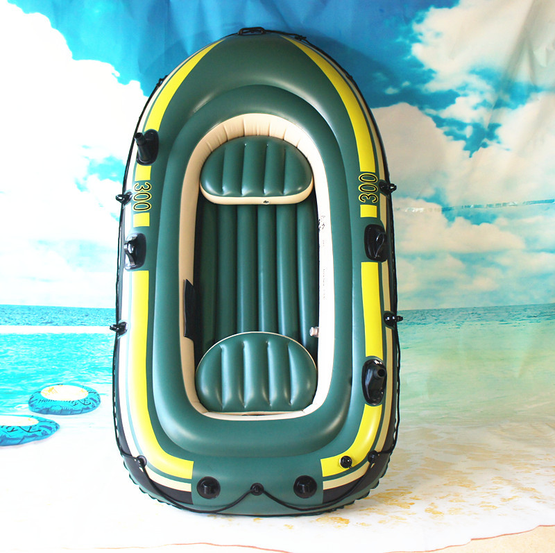 Single, double and triple padded rubber fishing inflatable boat-image-699582663