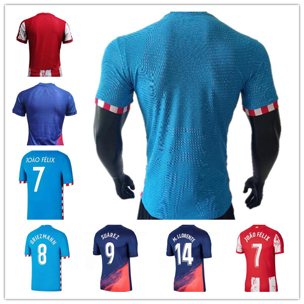 

21 22 Player Soccer Jerseys version home away 3rd Griezmann FELIX Camisetas de futbol Suarez CORREA Jersey Men adult 2021 20