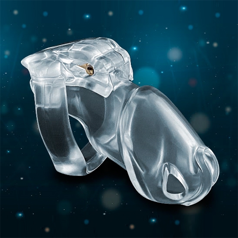 

Male Chastity Belt Device Keuschheitsgurtel Holy Trainer V4 , Cage Bondage Fetish with 4 rings 211013