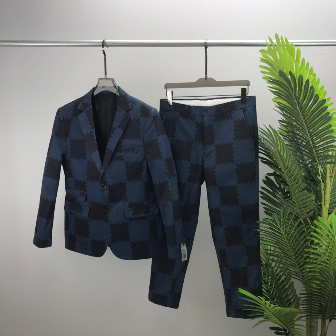 

2021ss spring and summer new high grade cotton shirt men's hoodie suit pants casual fashion jacket color stripe print sweatshirt size: