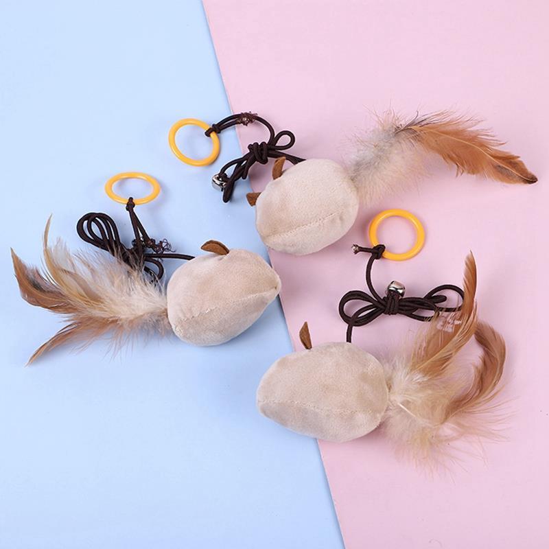 

Cat Toys Legendog 1pc Plush Mouse Toy Creative Kitten Teaser With Bell Pet Supplies Accessories Random Color
