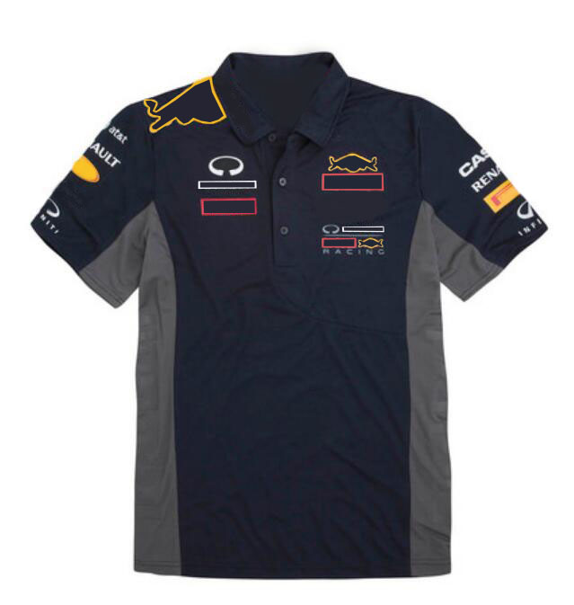 

F1 Team Polo Jersey 2021 Men's Summer Short Sleeve Shirt Same Style Customization