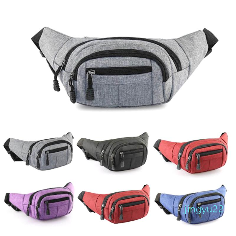 

Professional Running Waist Bag Sports Belt Pouch Mobile Phone Case Men Women Hidden Pouch Gym Sport Bags Running Belt Waist Pack, Sky blue