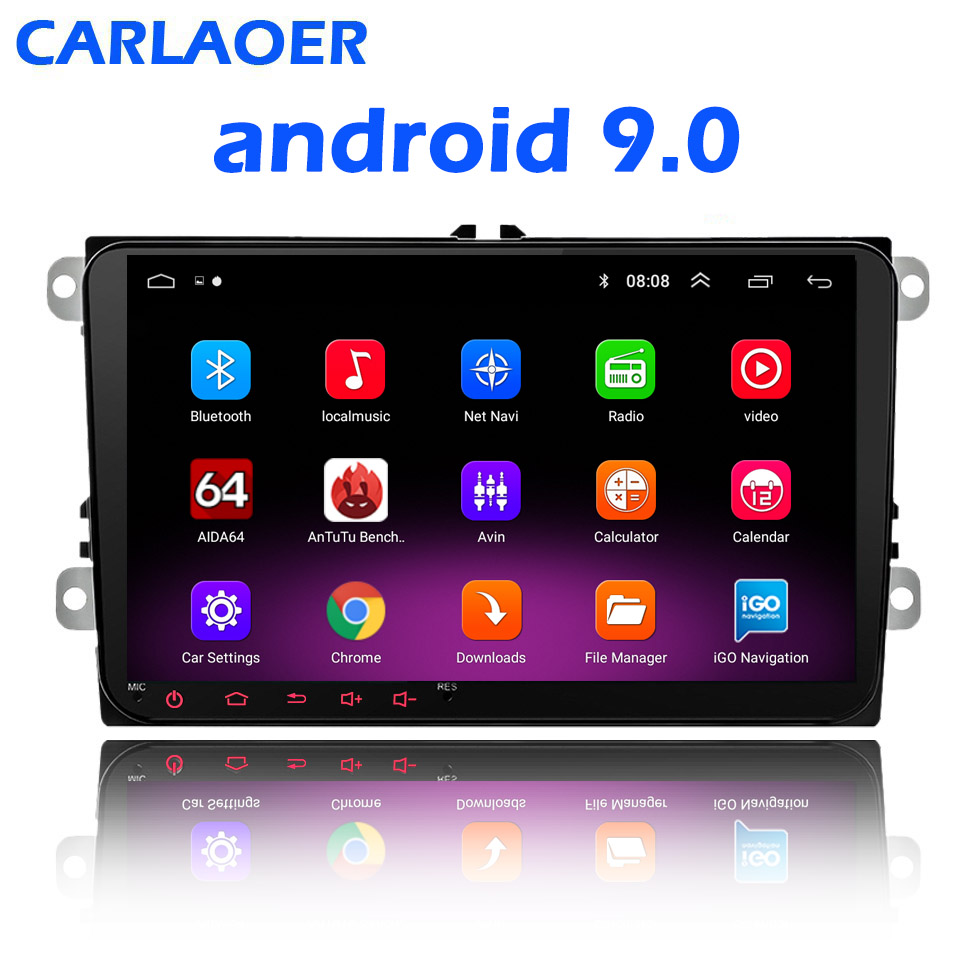 

Car Android Radio Multimedia GPS Navigation 2 DIN For VW Volkswagen GOLF 5 6 Polo Passat b5 Jetta Tiguan Touran Skoda