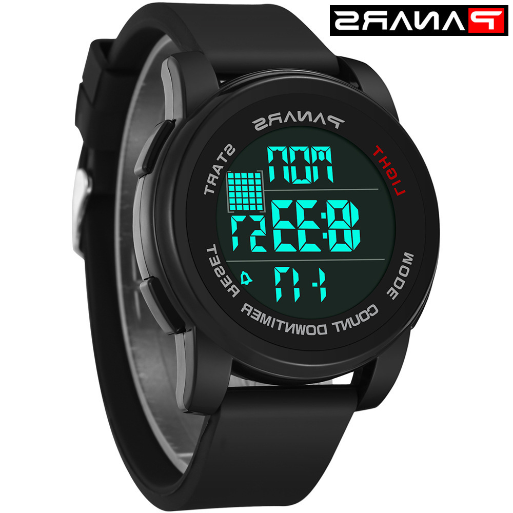 

Luxury Men Leisure Waterproof Men and Women Silicone Strap Electronic Numbers Fashion Retro High Quality Watch Multi-style Watches