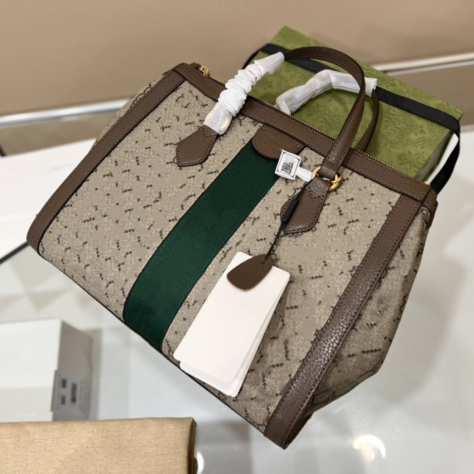 

Classic Medium Tote 24cm 33cm PM MM Canvas Women Bag Genuine Cowhide Handle Belt Handbag Lady Shopping Bags Fanny Pack, Accessories fee(not sale separately)