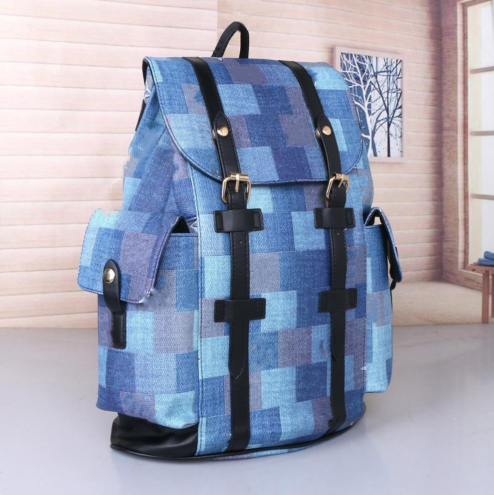 

Europe and the United States travel bag fashion PU leather waterproof foreign trade backpack