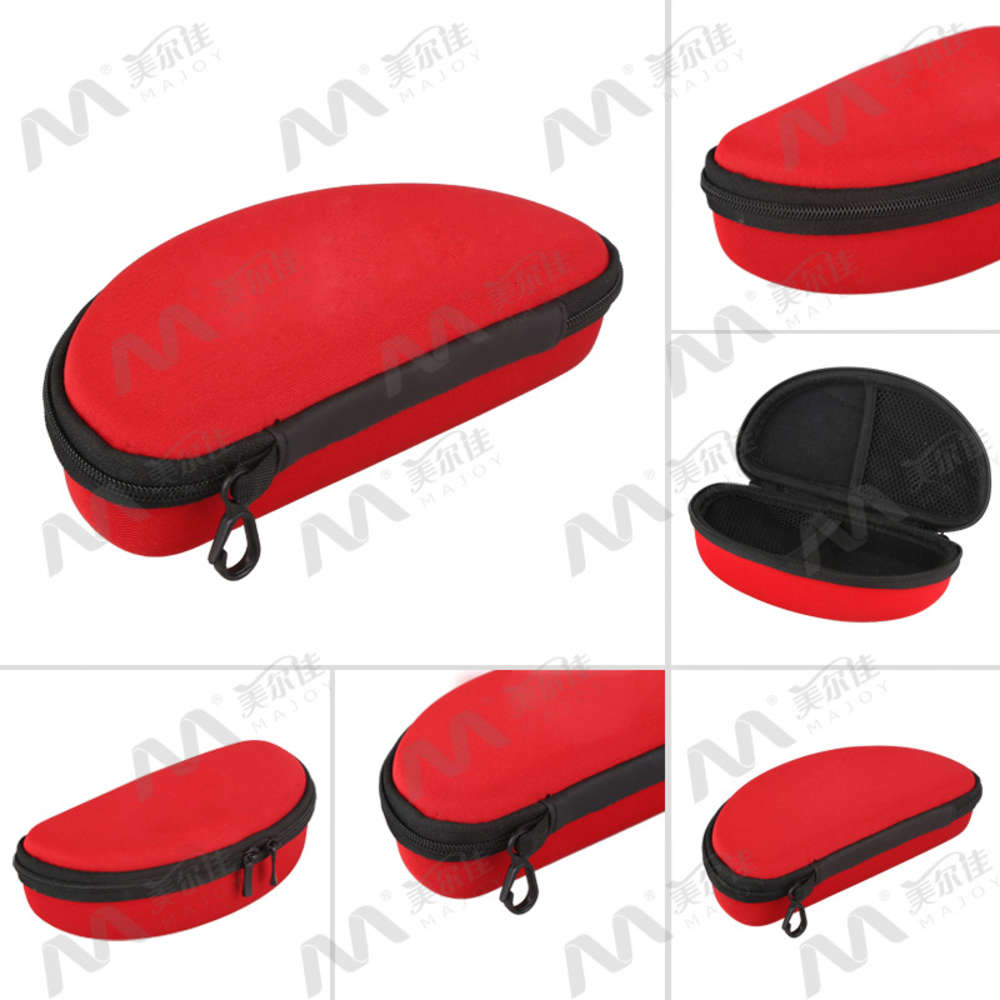 

Cigarette case Electronic cigarette EVA zipper glasses case moon semicircle electronic product storage bag