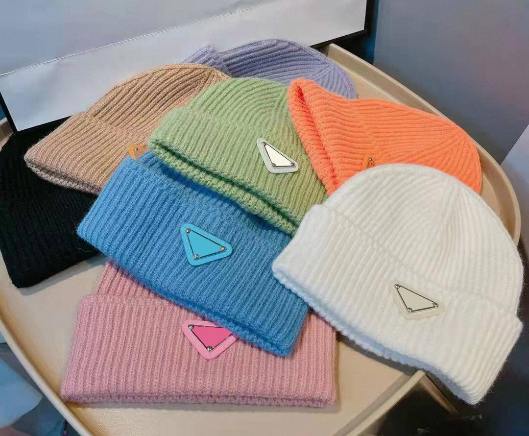 

Designer Beanie Inverted triangle Cap Man Woman Fashion Winter Hats Breathable Hat 15 Color Top Quality, Make up the difference