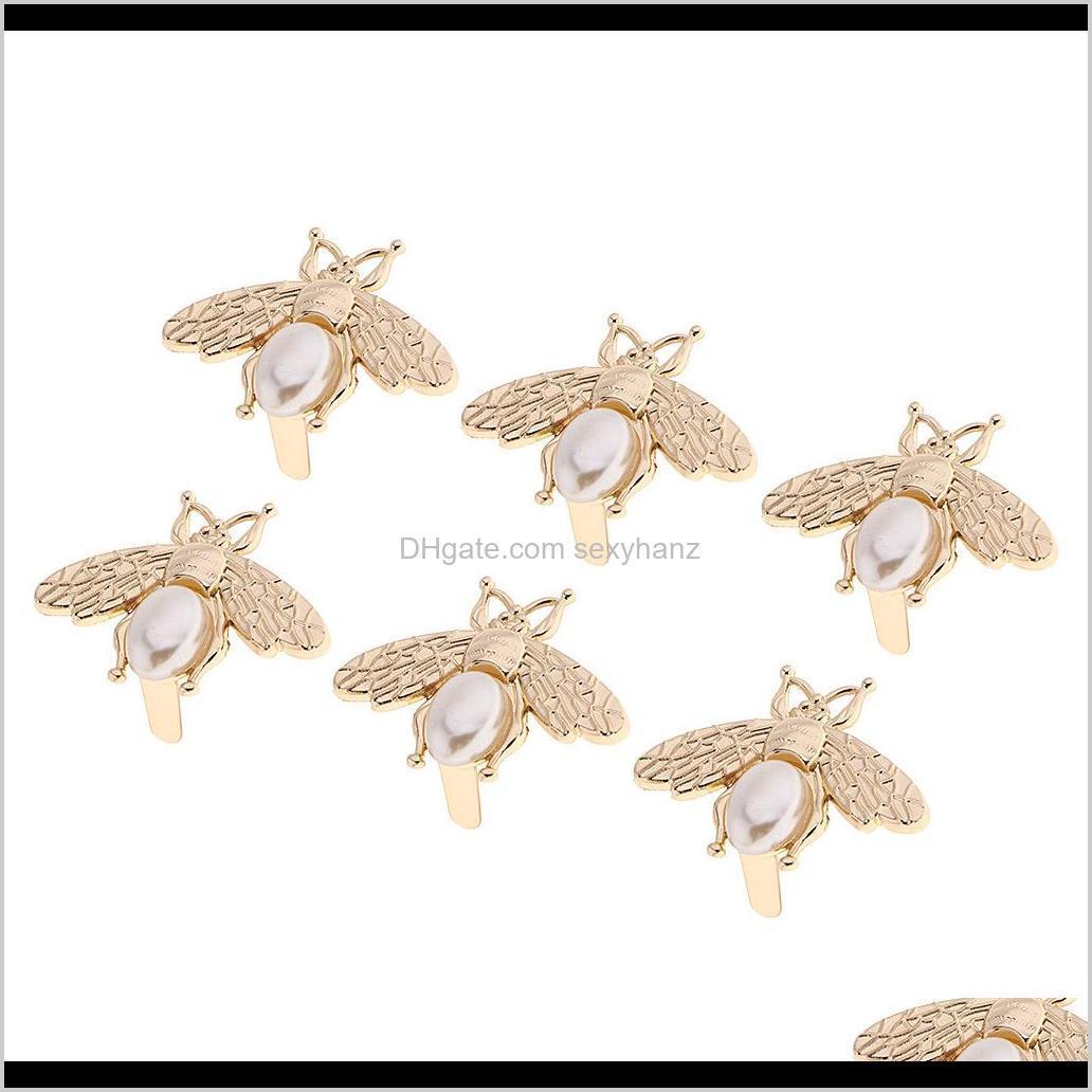 

Sewing Notions Tools Apparel Drop Delivery 2021 6X Metal Bee Shape Clasp Turn Twist Lock For Diy Handbag Bag Purse Hardware Lage Accessories