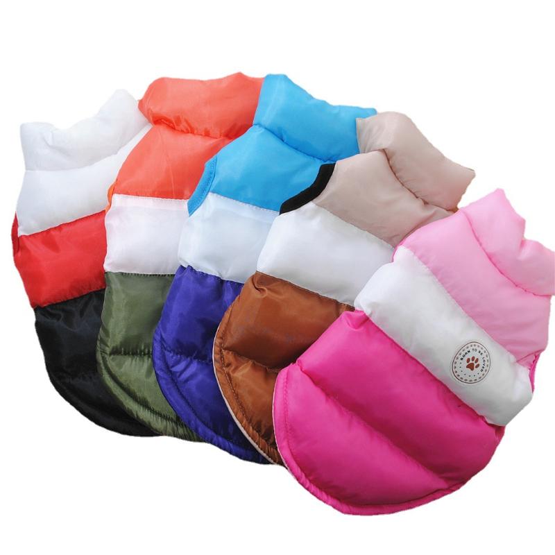 

Dog Apparel Warm Clothes For Small Windproof Winter Pet Coat Jacket Padded Puppy Outfit Vest Yorkie Chihuahua