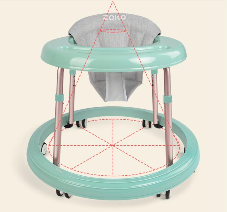 

Baby Walker 6/7-18 Months Anti-O-shaped Legs Boys and Girls Multifunctional Anti-rollover Combo