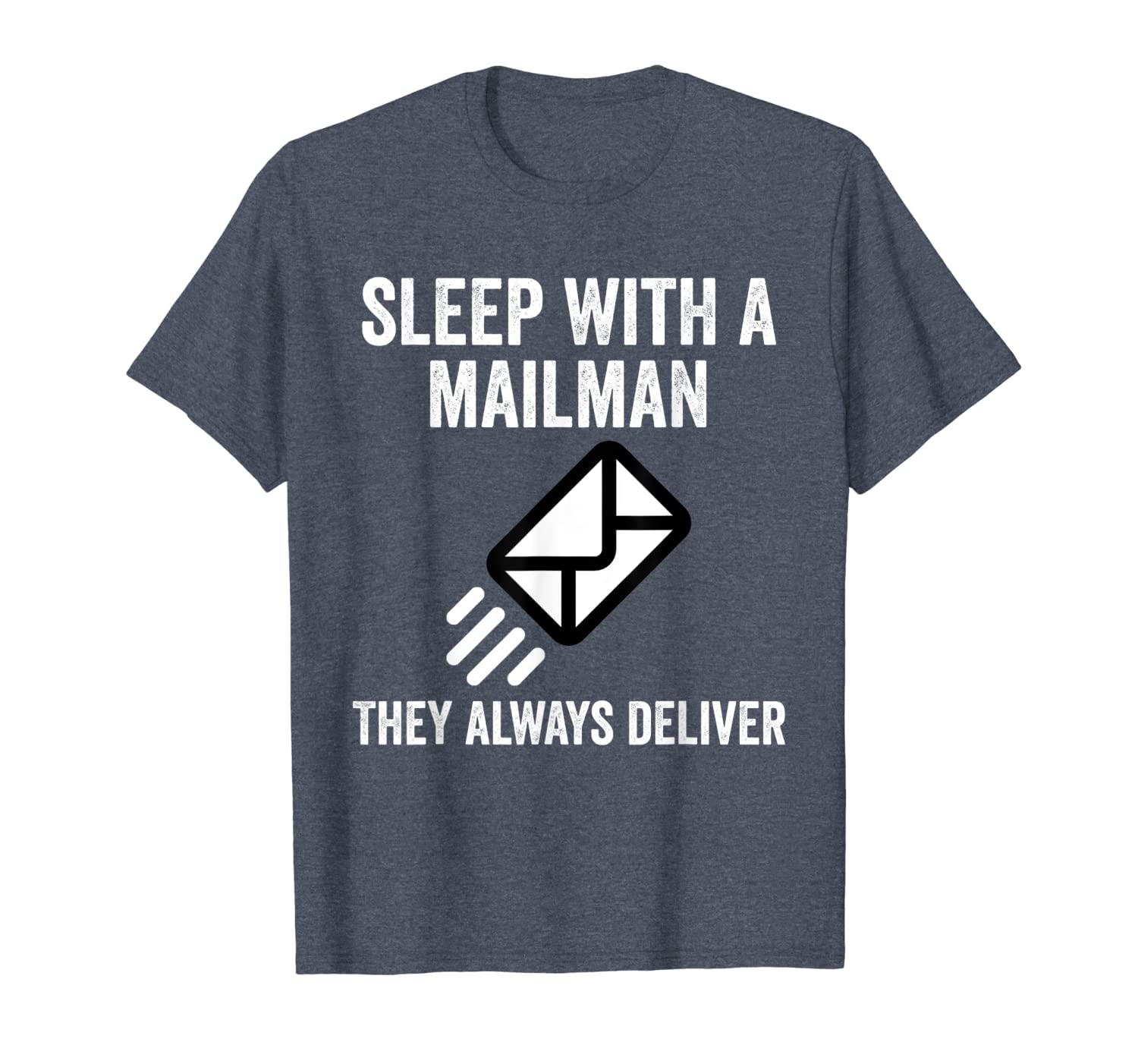 

funny and rude mailman postal worker t-shirt, White;black
