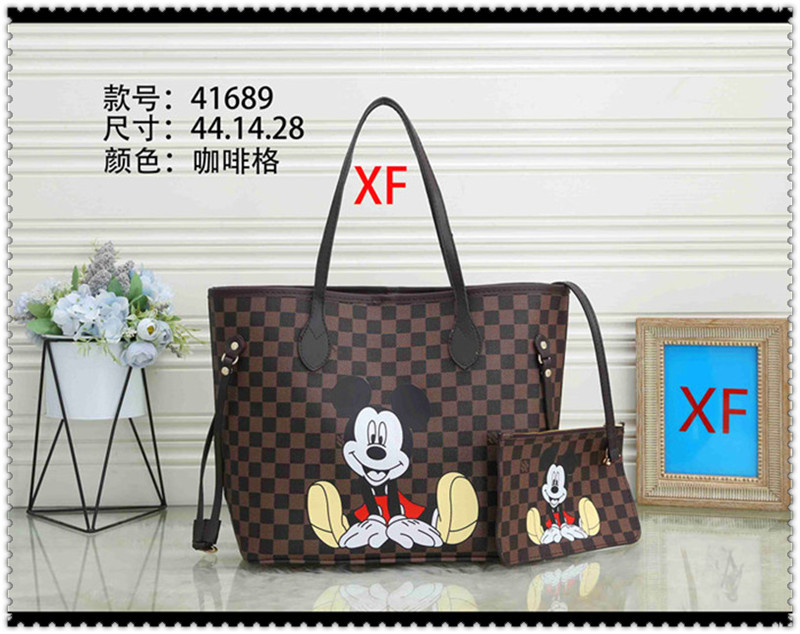 

LV Louis Fashion Crossbody Shoulder HandBag Women Purse Messenger Bags Wallet Tote Clutch Bag Vitton YSL 41689, Red;black