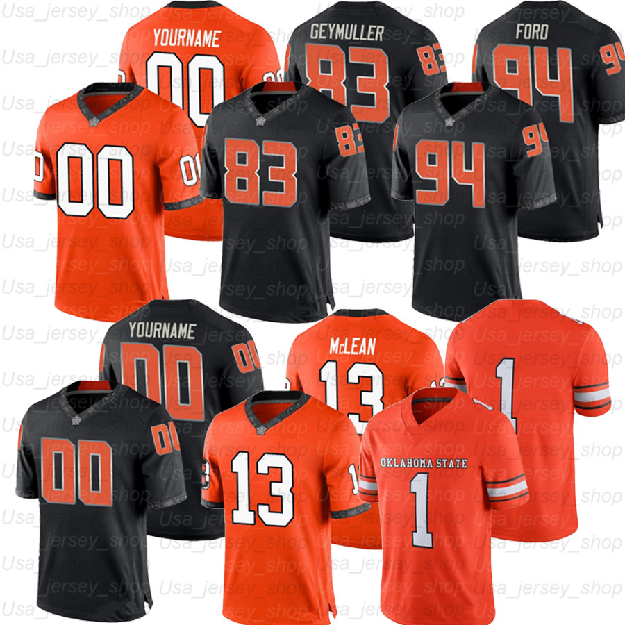 

Custom Oklahoma State College Football Jerseys 21 Sanders 3 Spencer 3Sanders 30 Chuba Hubbard 1 Dez Bryant 2 Tylan Wallace, White i