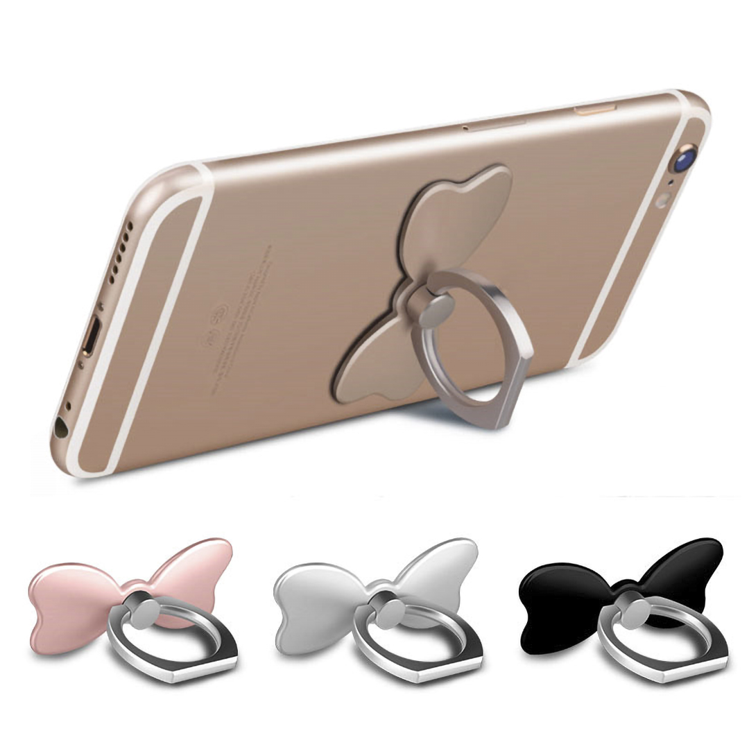 

Portable Finger Ring Holder 360 Degree Smartphone Phone Back Suction Stand for iPhone 12Pro Max Xiaomi Huawei Samsung Universal Mobile Buckle, Type-2 gold