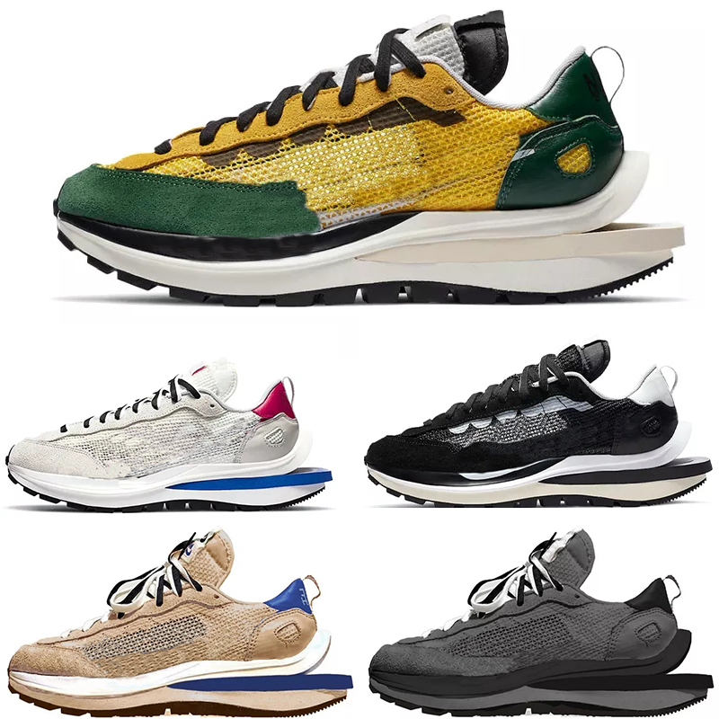 

2021 Dark Iris Black Nylon Vaporwaffle Mens Running Shoes Sesame Royal Fuchsia White LDV Waffle Tour Yellow ld one Women men Sports Trainers Sneakers Sacais x sacai, No.1