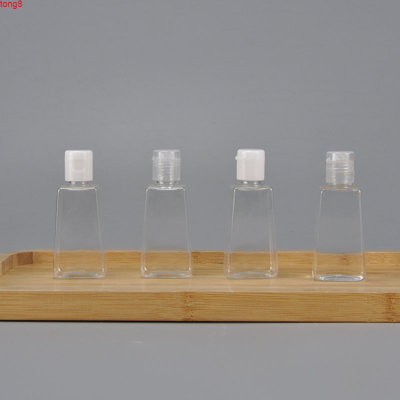 

100pcs 30ml Transparent Empty Plastic Flip Cap Bottle,cosmetic sample plastic bottles,PET vial ,small hotel containershigh qty