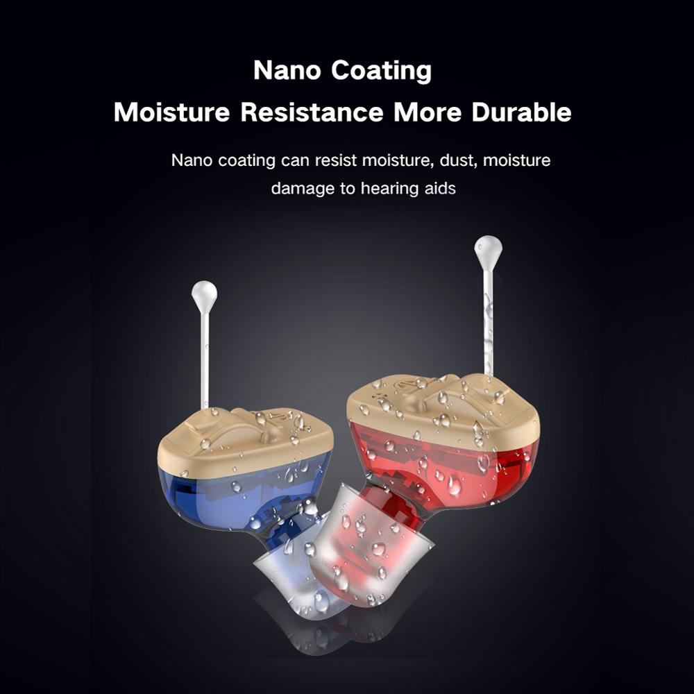 

New Best Sound Digit In-ear Amplifier Super MINI Hearing Aid Aids device Adjustable Tone Personal Ear Care Tools High QualityScouts