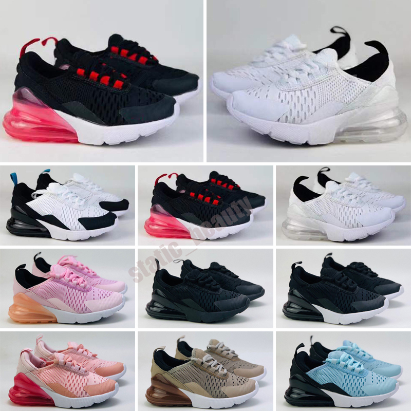 

2021 React Bauhaus TD Kids Running Shoes Boy Girls Black White Hyper Bright Violet Toddler Children Sneakers 28-35