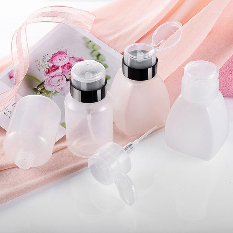 

1pcs 250ml Nail Art Bottle Empty Pumping Dispenser Cleanser Remover Tool Split