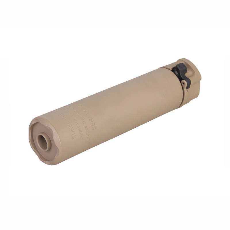 

SOCOM556 MINI2 RC2 Quick Separation Sound Suppression 14mm CCW Airsoft Barre Extended AR15 Rifle Gel Shockwave Silencer264m