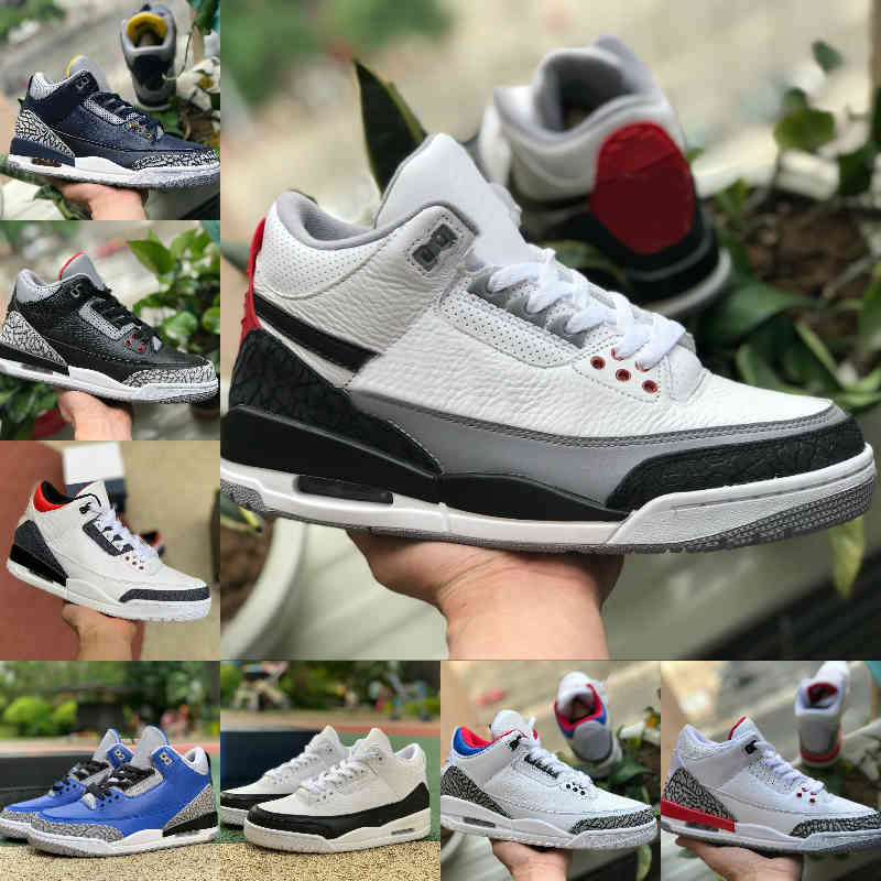 

2021 New Fashion 3s 3 Mens Basketball Shoes Knicks Rivals JSP TINKER SP BLACK CEMENT UNC Blue PE Mocha HALL FAME Laser Orange Fragment Designers, N2013