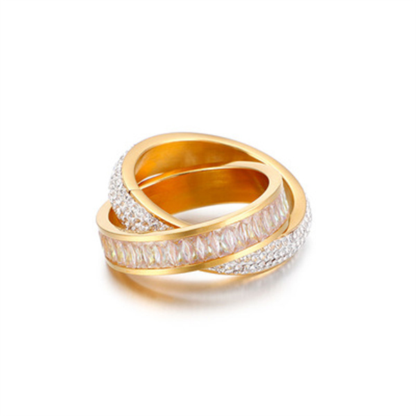 

Fashion personality diamond ring, Silver